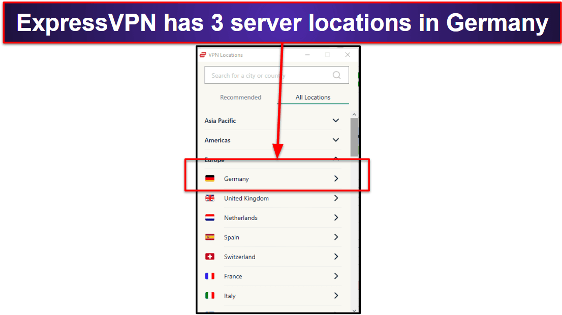 🥇1. ExpressVPN — Best VPN for Getting a German IP Address