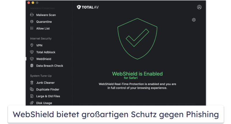 Bester kostenloser Antivirus für Mac — TotalAV kostenloser Mac Antivirus &amp; Sicherheit