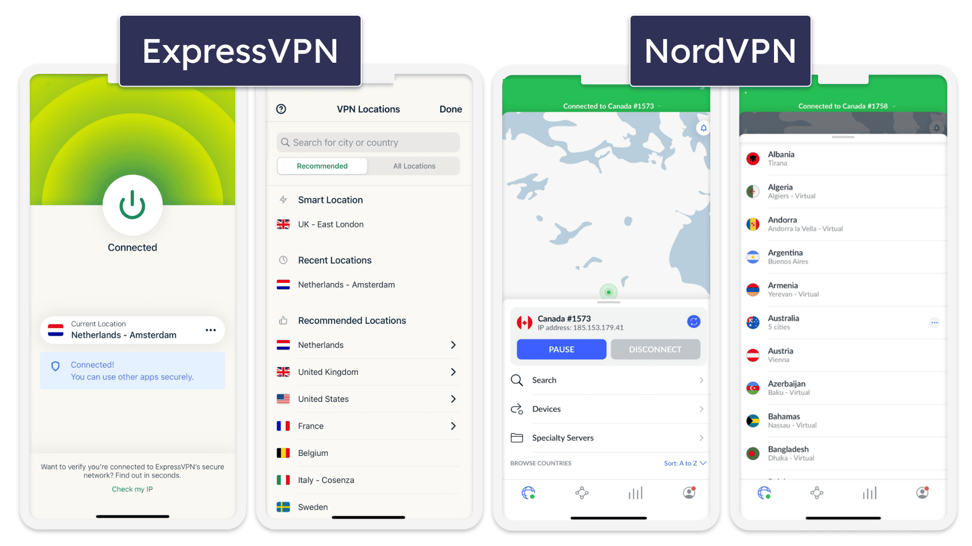 应用程序和易用性：ExpressVPN 用户体验更佳