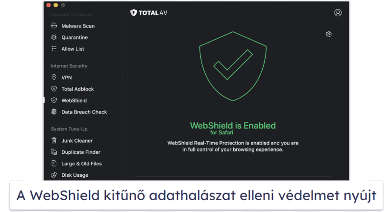 A legjobb ingyenes vírusirtó Macre — TotalAV Free Mac Antivirus &amp; Security