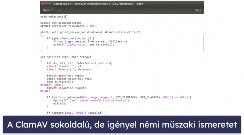 A legjobb ingyenes vírusirtó Linuxra — ClamAV