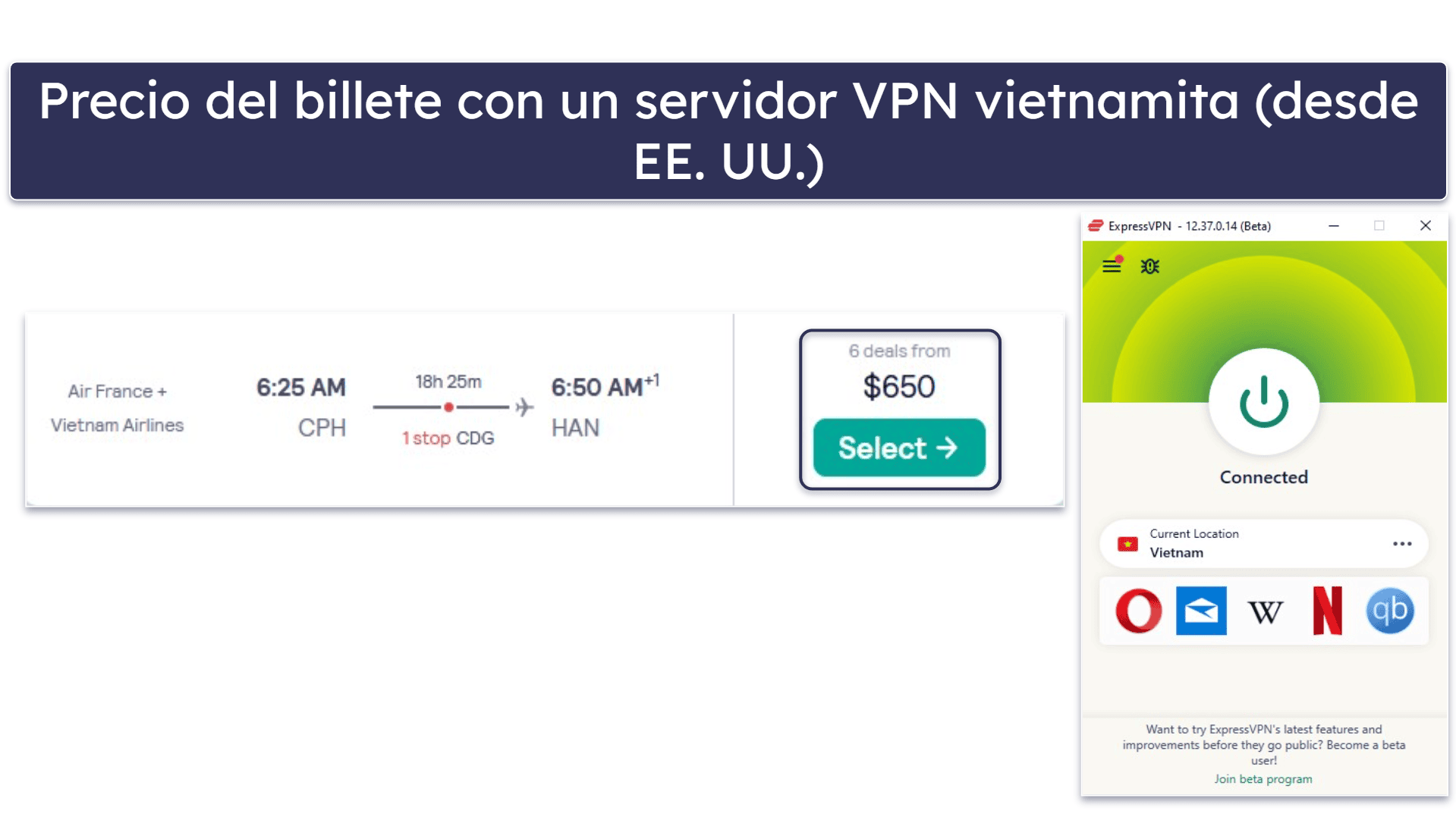 ¿Cómo te ayuda una VPN a conseguir vuelos baratos?