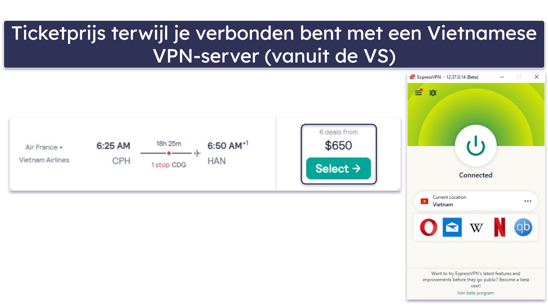 Hoe helpt een VPN je aan goedkope vliegtickets?