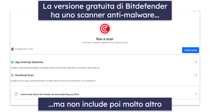 Miglior antivirus gratis per Chromebook: Bitdefender