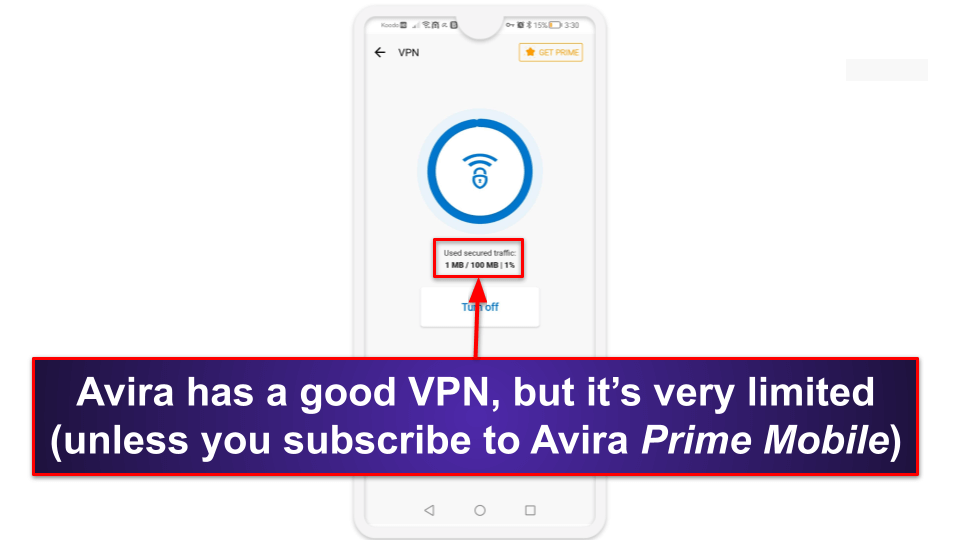 5. Avira — Good Privacy Protections