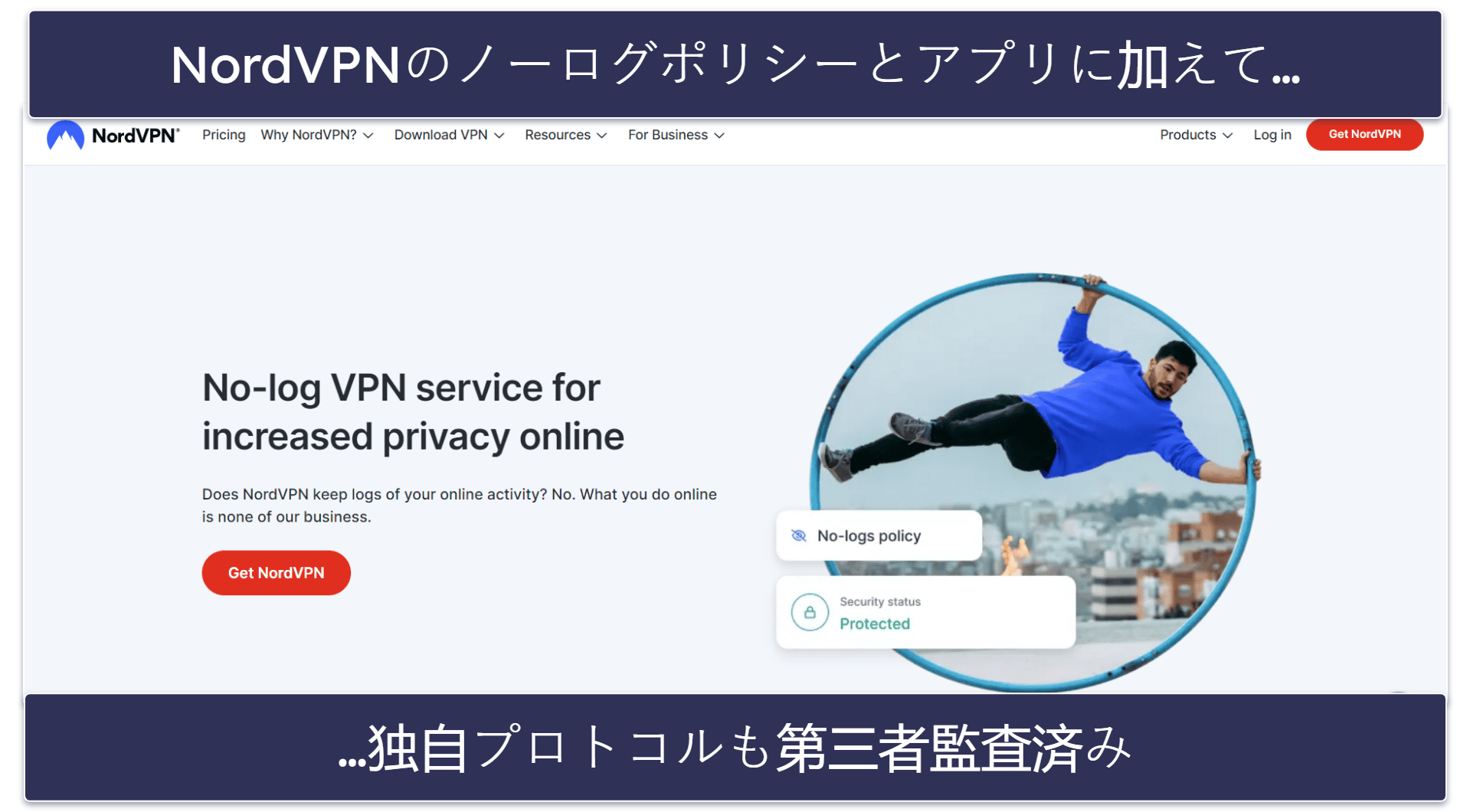 プライバシー: どちらもすばらしい