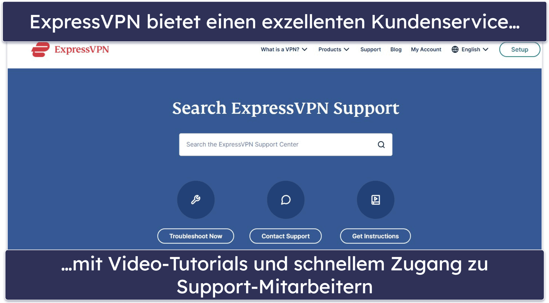 Kundensupport: Beide VPNs bieten einen exzellenten Kundensupport