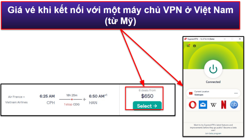 VPN giúp bạn săn vé máy bay giá rẻ như thế nào?
