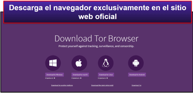 Cómo configurar y usar el navegador Tor