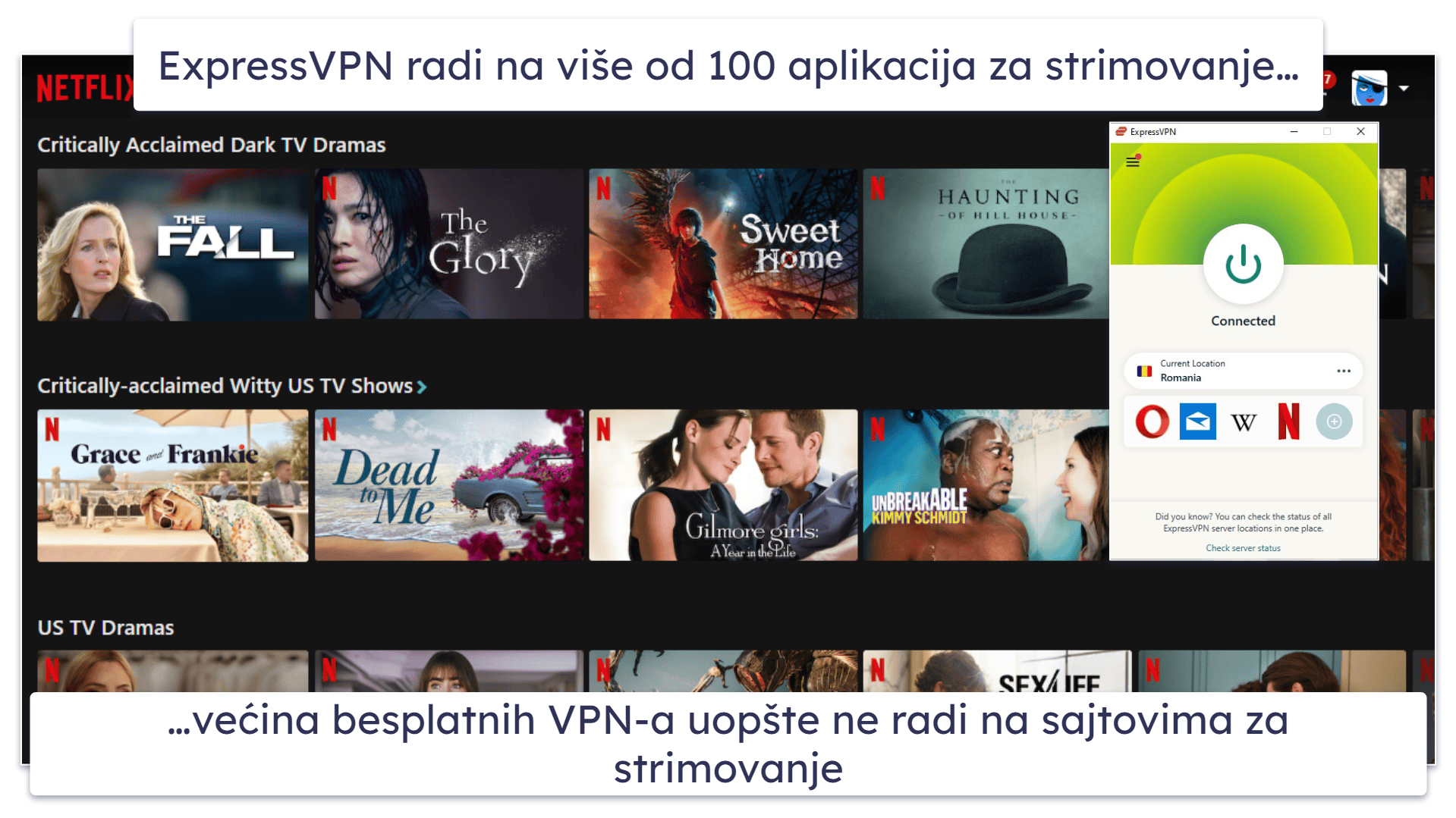🥇1. ExpressVPN — Sveukupno najbolji VPN u 2026