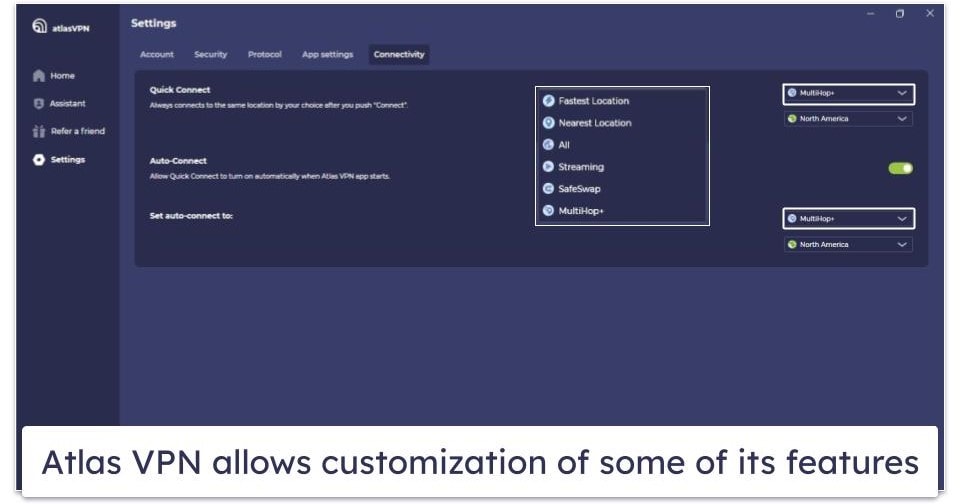 Atlas VPN Ease of Use — Mobile & Desktop Apps Are Super Intuitive