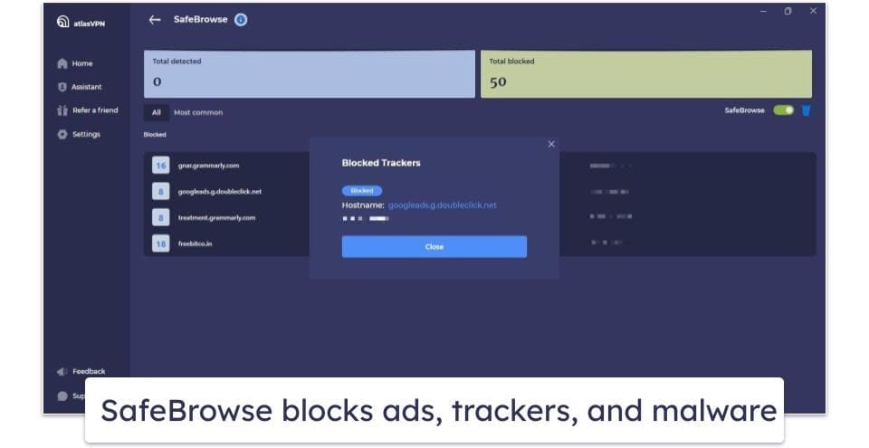 Atlas VPN Features — All the Essentials, Plus a Few Extras (& They All Work Well)