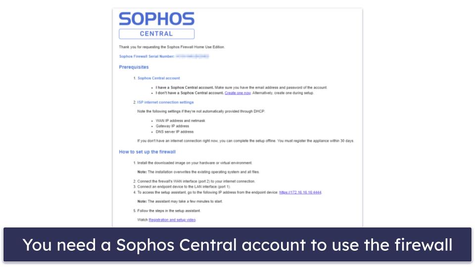 Bonus #2. Sophos Firewall Home Edition — Full-Featured Firewall With Its Own OS