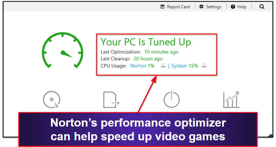 🥇1. Norton — Best Overall Antivirus for PC Gaming