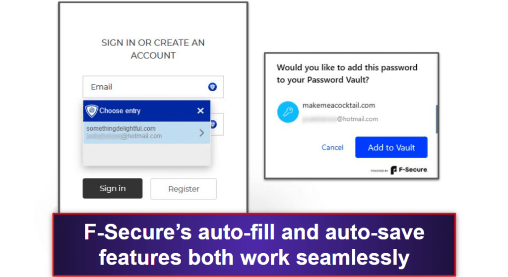 F-Secure Security Features