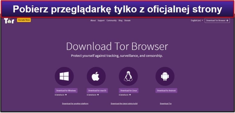 Jak ustawić i korzystać z przeglądarki Tor