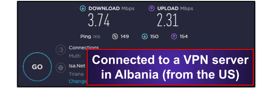 Atlas VPN Speed &amp; Performance
