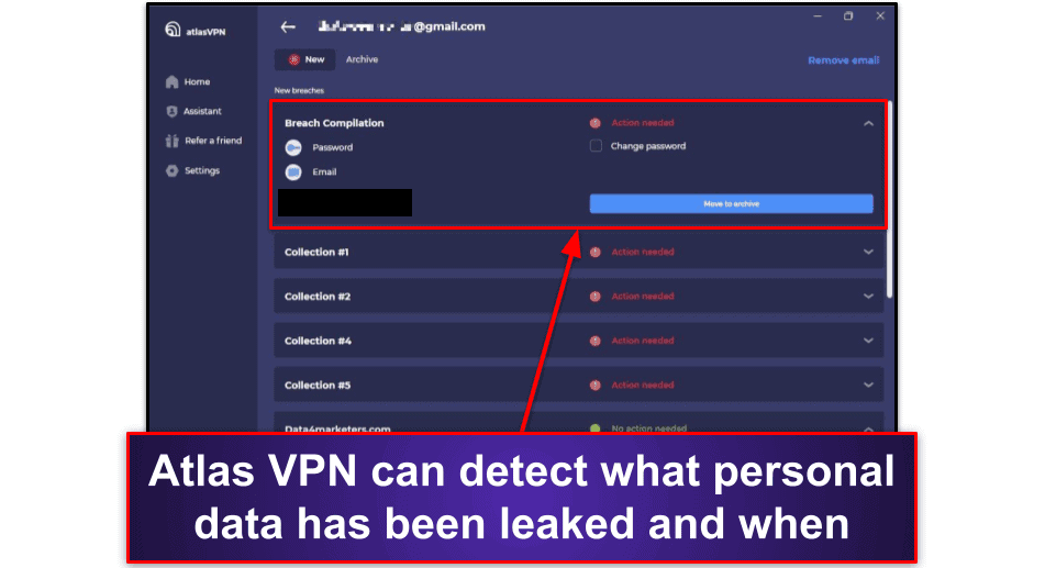 Atlas VPN Features
