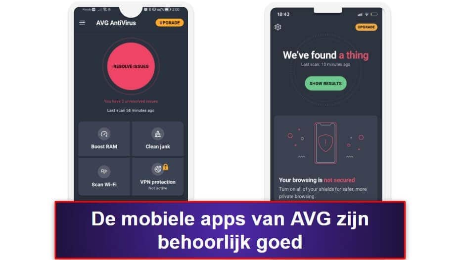 AVG Antivirus: Mobiele app