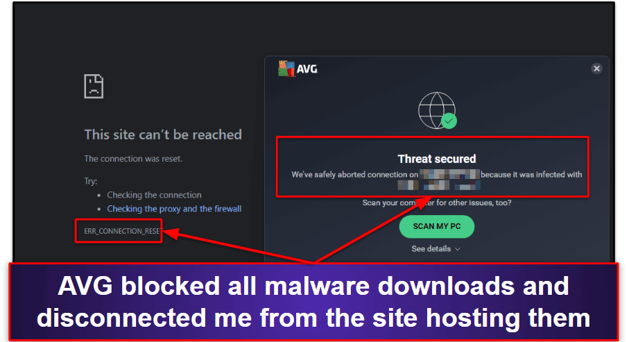 AVG Antivirus Security Features