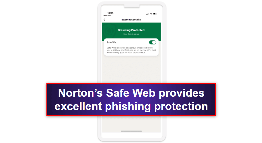 1.🥇 Norton Mobile Security — Best Premium Antivirus App for iOS