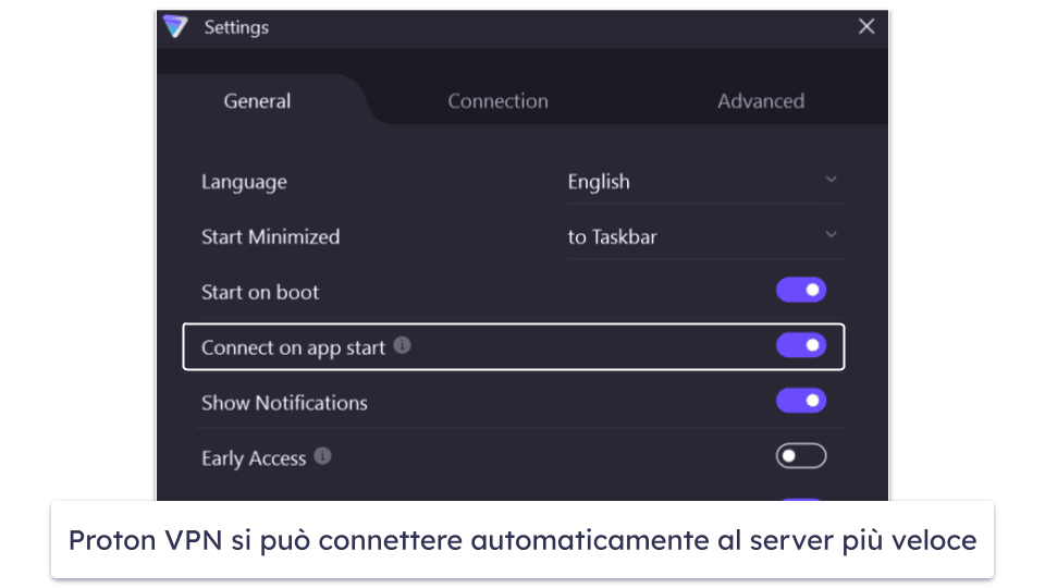 🥉3. Proton VPN: app VPN gratuita, veloce, e sicura con dati illimitati