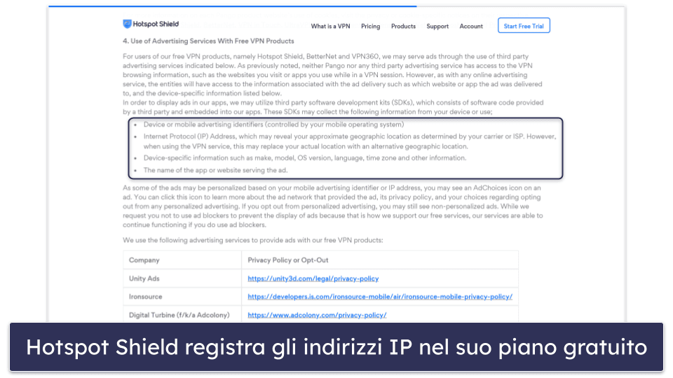 5. Hotspot Shield: ottima estensione per Google Chrome con funzionalità extra