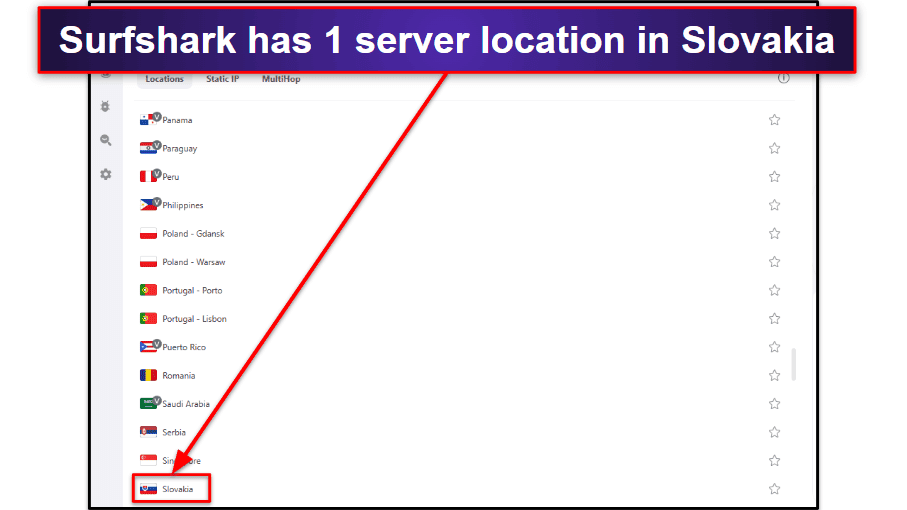 5. Surfshark — Affordable &amp; User-Friendly VPN for Getting a Slovakian IP Address