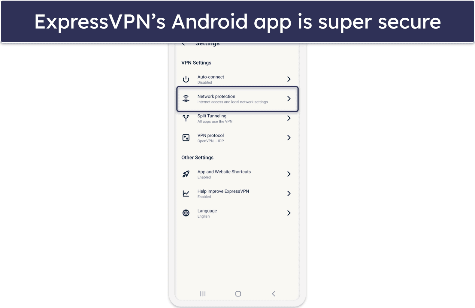 🥇1. ExpressVPN — Best Overall VPN for Android in 2026