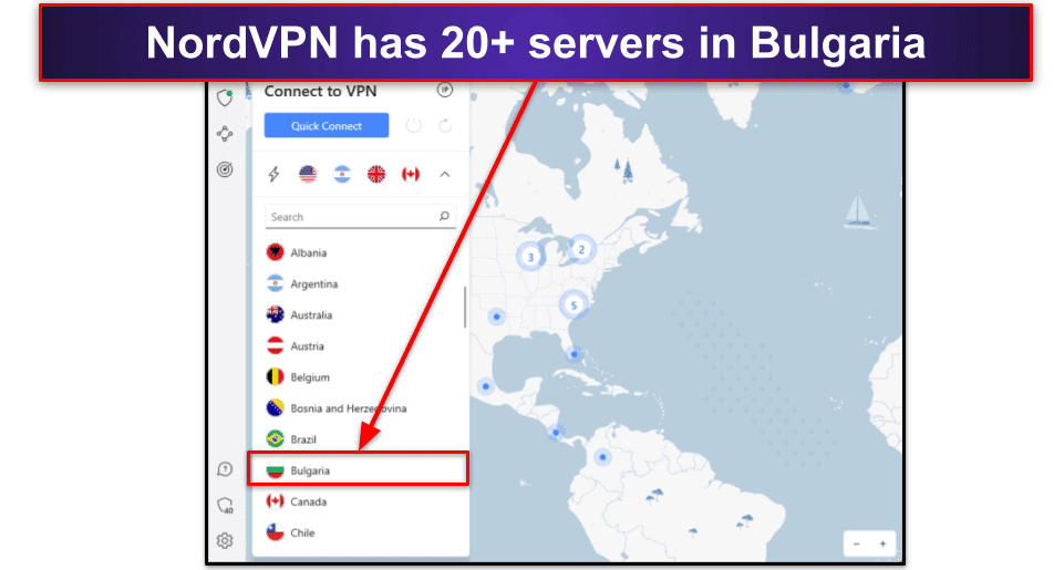 4. NordVPN — Great Security Features