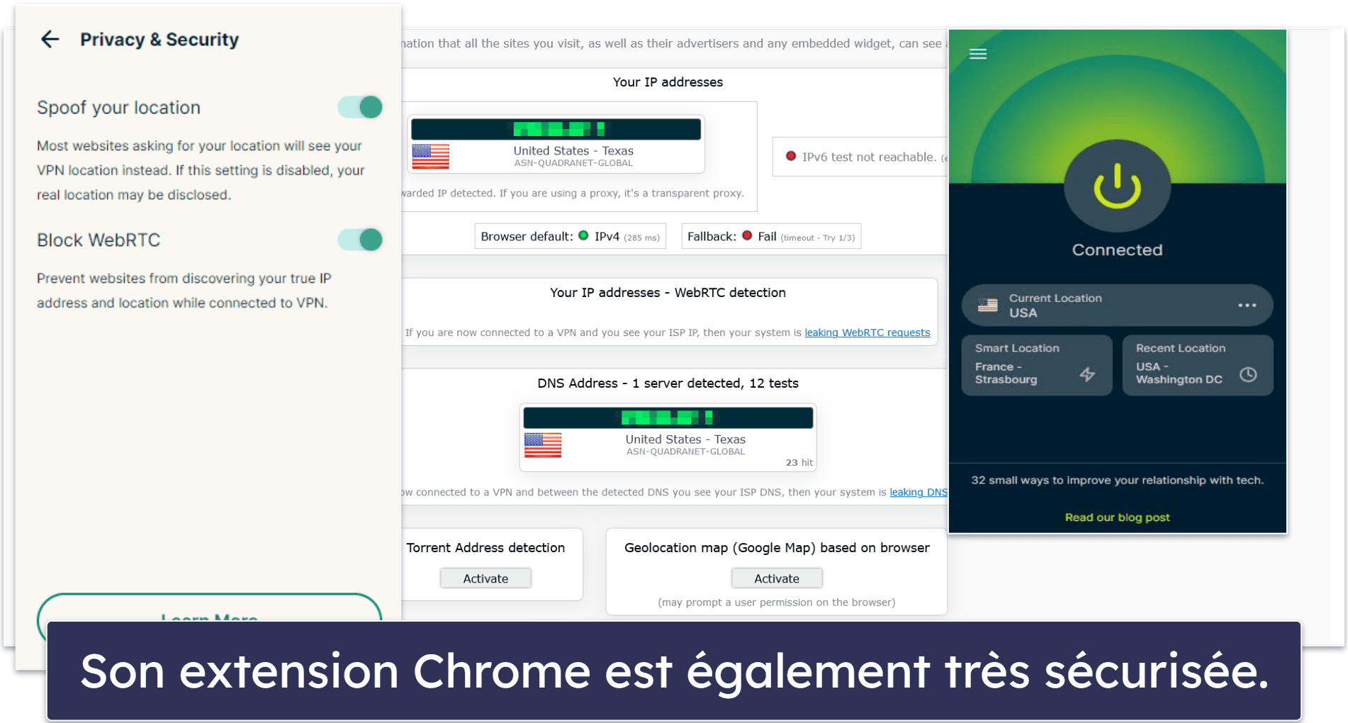 🥇1. ExpressVPN – Meilleur VPN global pour Google Chrome en 2026