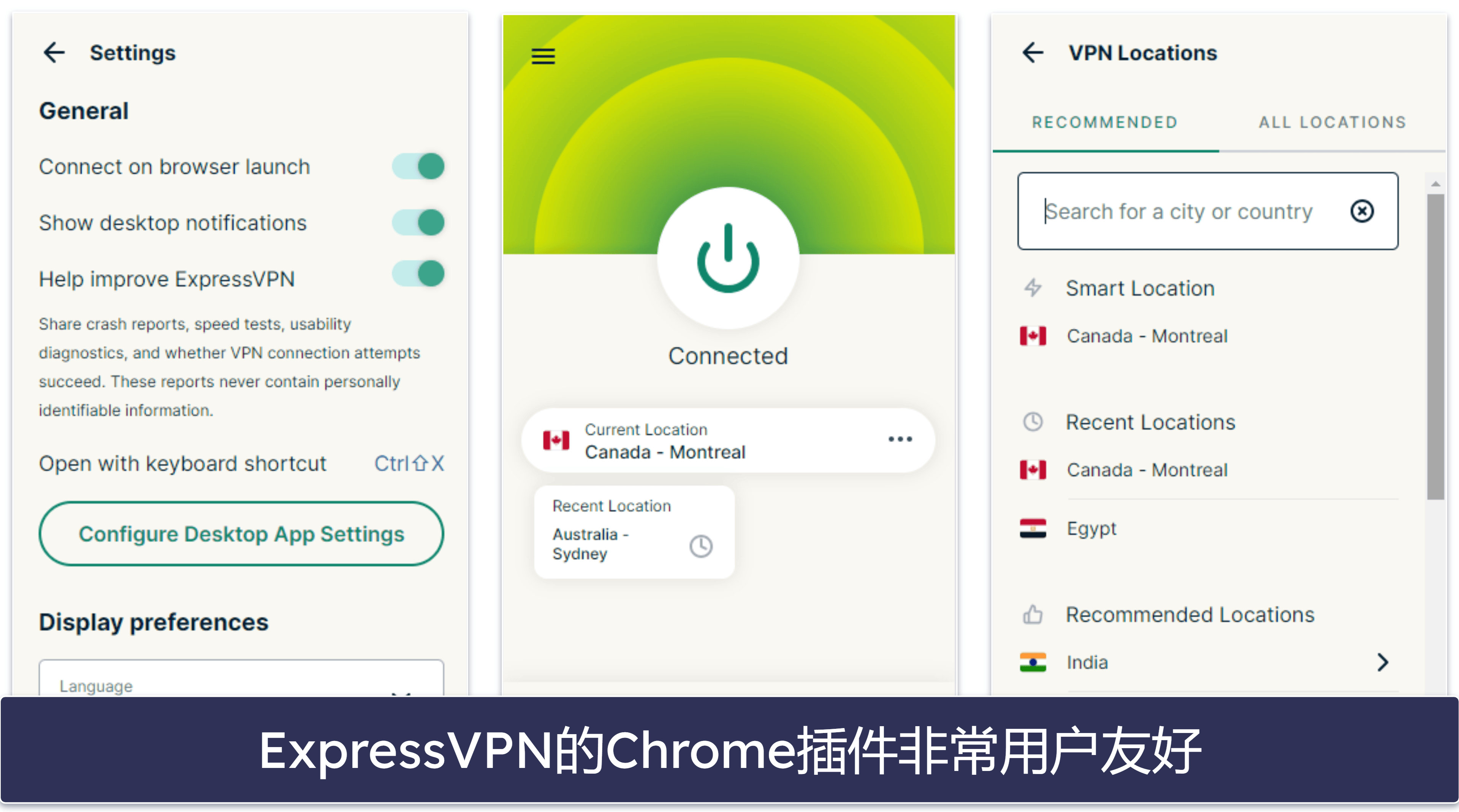🥇1. ExpressVPN——2026整体上最好的Google Chrome VPN