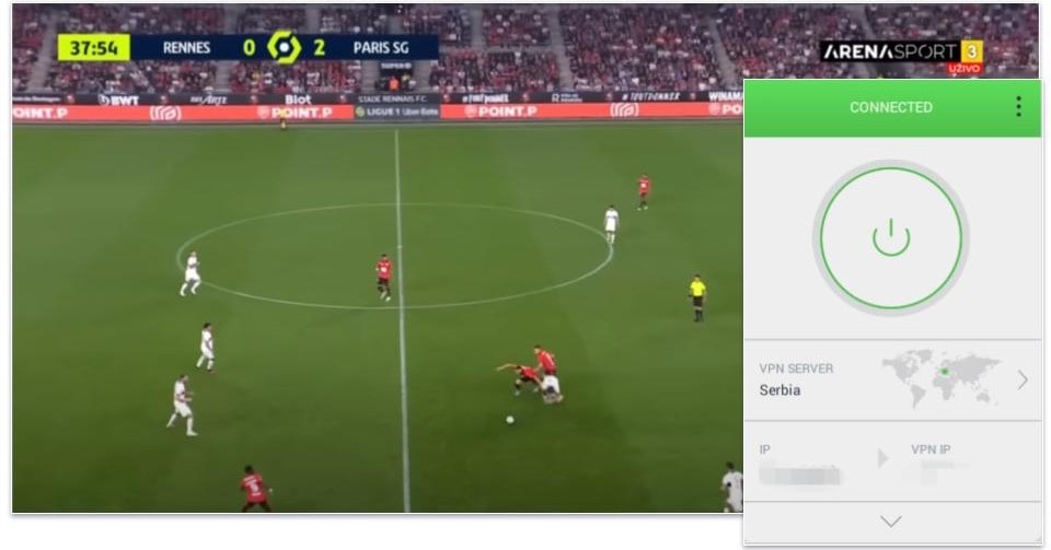 🥈2. Private Internet Access — User-Friendly Mobile Apps For Watching Ligue 1 Games