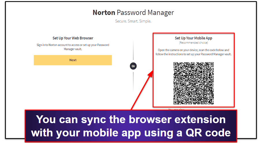 Norton Password Manager Ease of Use and Setup