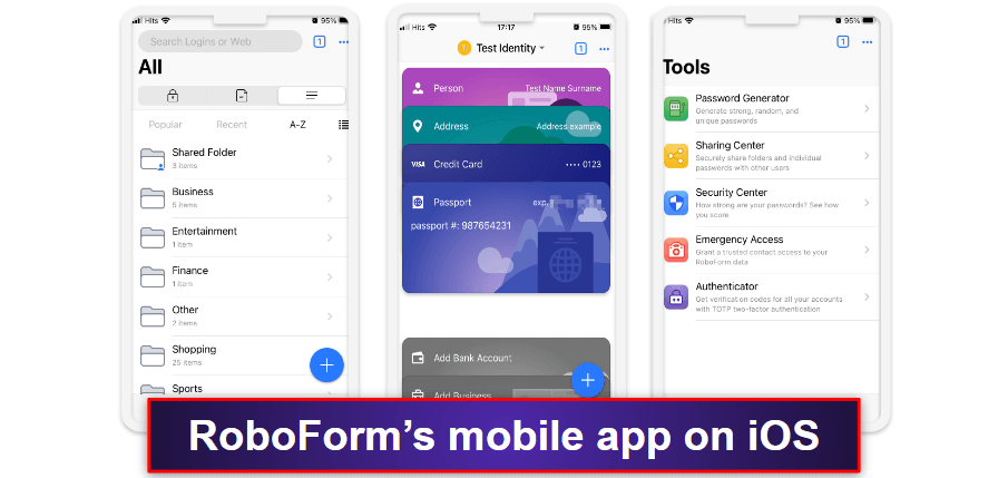 RoboForm Mobile App