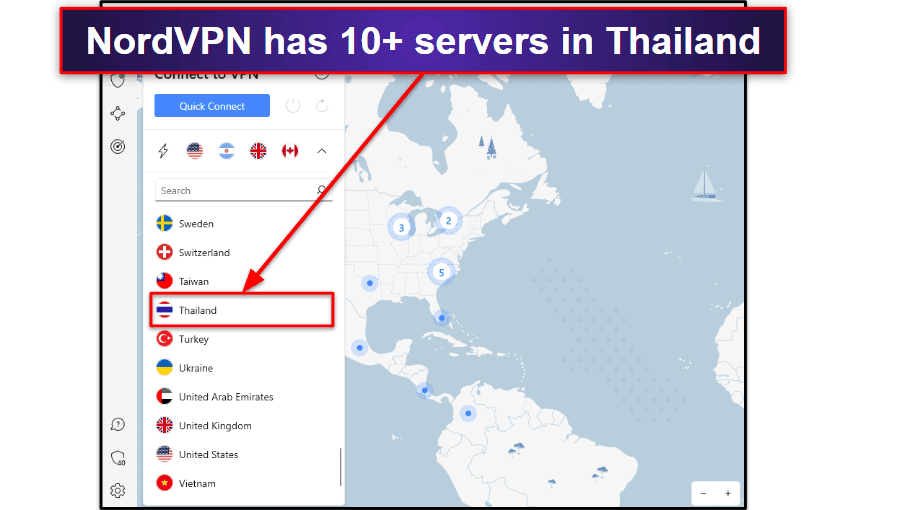 🥉3. NordVPN — Provides Access to Very Strong Security Features