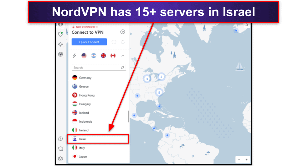 4. NordVPN — Good Security Features for P2P Traffic