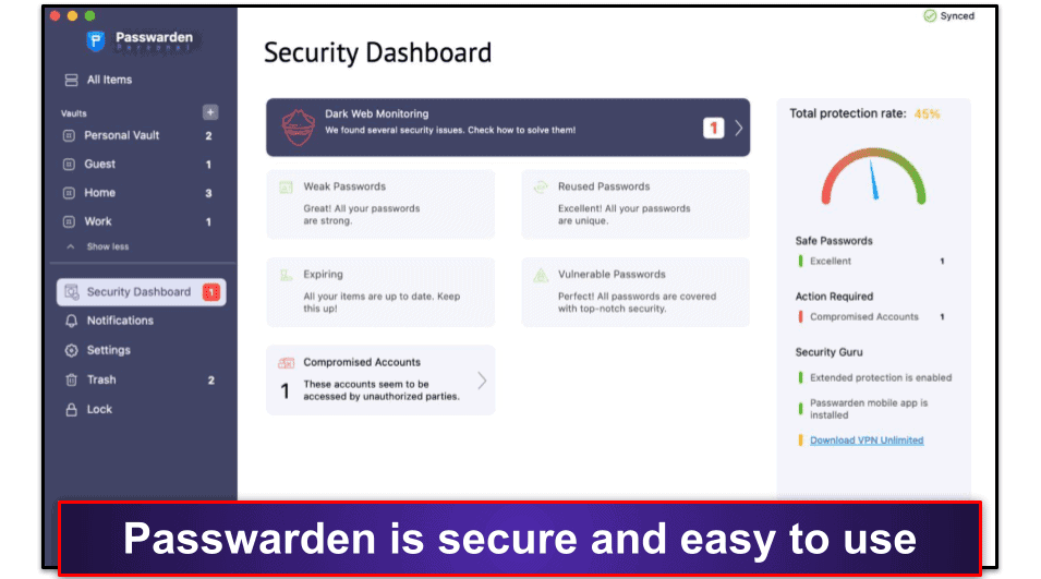MonoDefense Security Features