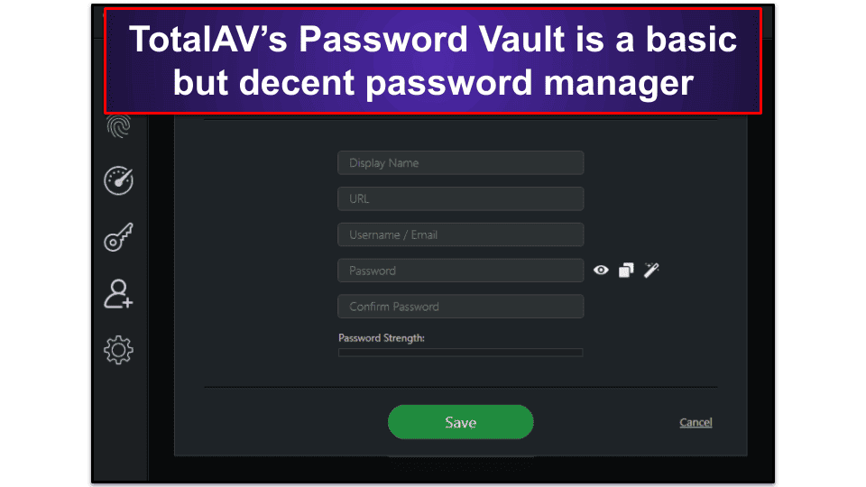 TotalAV Safe Browsing VPN Features