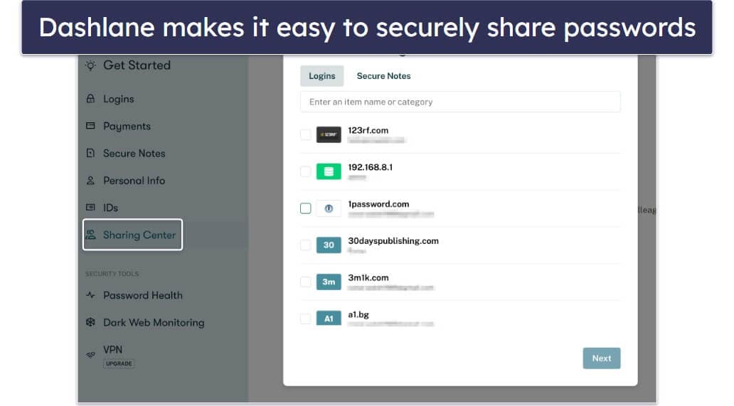 Basic Features — Dashlane’s Basic Features Are Better