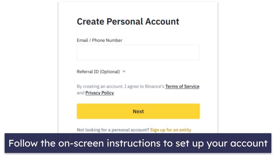 How to Sign Up for a Binance.com Account From the US (Step-By-Step Guide)