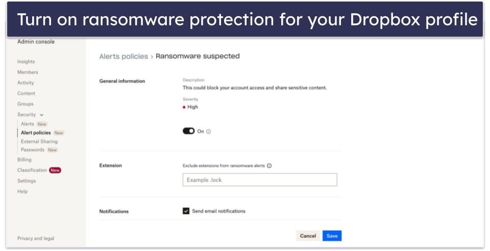 How to Protect Your Dropbox Files From Ransomware (Step-by-Step Guide)