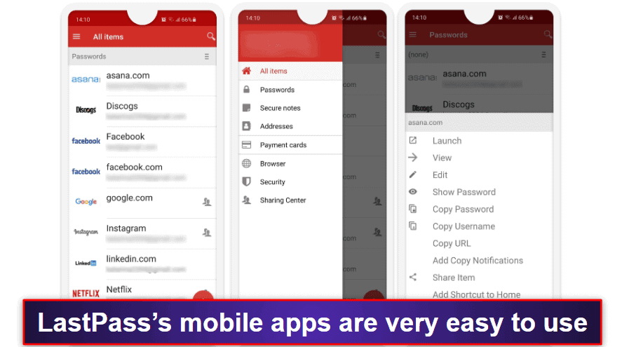 LastPass Mobile App