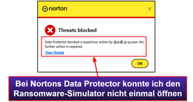Norton Sicherheitsfunktionen