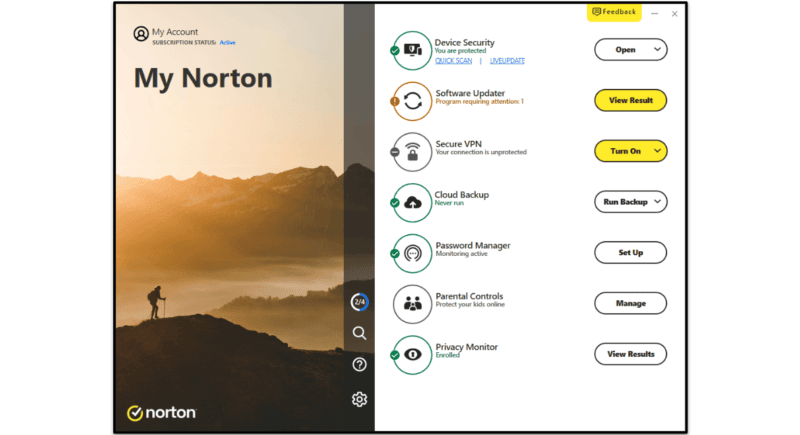 Norton 360 – Användarvänlighet och installation