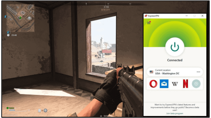 🥇1. ExpressVPN – das insgesamt beste VPN für Call of Duty: Warzone im Jahr 2023