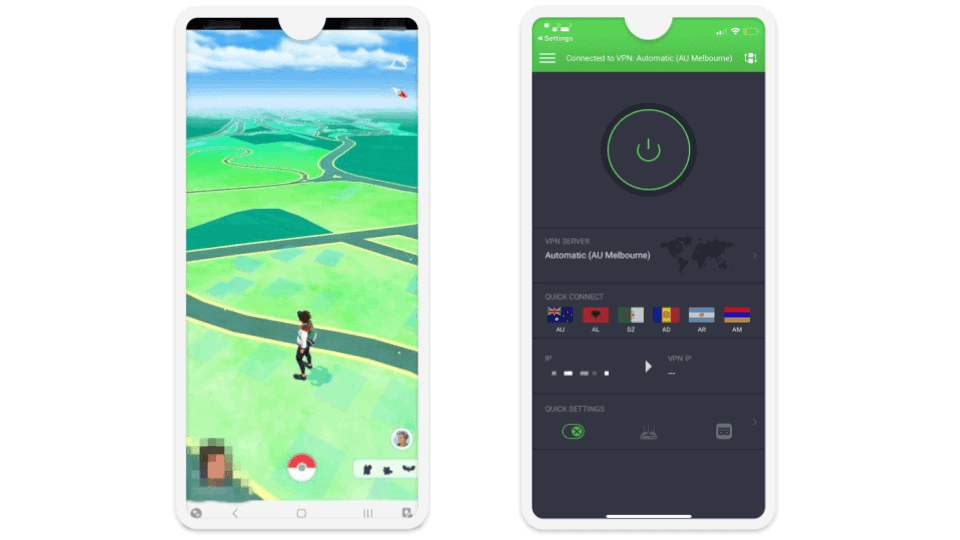 🥈2. Private Internet Access — Anpassbares VPN für Pokémon GO