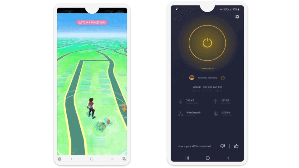 🥉3. CyberGhost VPN – Geweldig voor beginners die hun Pokémon GO locatie willen wijzigen