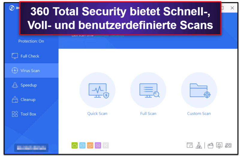 360 Total Security – Sicherheitsfunktionen