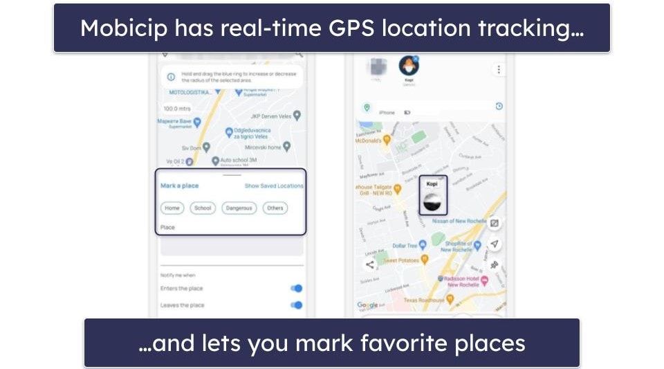 5. Mobicip — Good Family Location Tracker With Intuitive Map